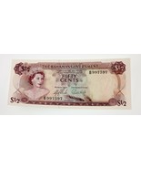 1965 Bahamas 1/2 Dollar Note Uncirculated Condition Pick #17 - $1,716.27 MXN