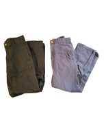 2 Pair Size 10 Boys Pants Blue/ Black - $9.00