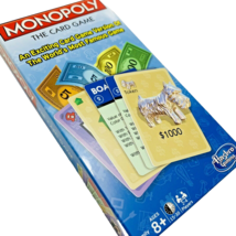 Monopoly The Card Game Hasbro A Winning Move Family Fun Game Sealed Deck... - £5.45 GBP