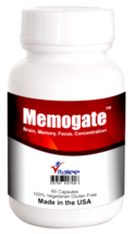 Memogate- Memory, Brain Focus, Concentration, Cognitive Enhancer (Caps 6... - £46.56 GBP