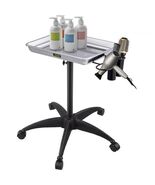 Mayo Stand Medical Tray, Height Adjustable Stainless Steel Salon Tray E... - $71.23
