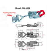 GH4001/GH4002/GH4003 Hand Tool Metal Holding Capacity Latch Type Toggle ... - $4.41+