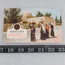 Widows Acari Moneta Riproduzione Christ Time Ancient Cross Dio Cristiano Parable - $29.48