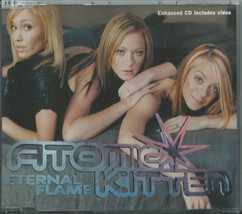 Atomic Kitten - Eternal Flame 2001 Cd Liz Mcclarnon Natasha Hamilton Jenny Frost - £9.75 GBP