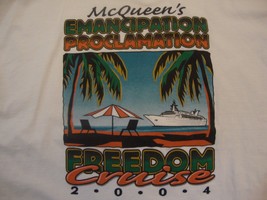 McQueen's Emancipation Proclamation Freedom Classic 2004 T Shirt Size 2XL - $13.85