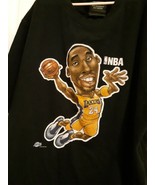 Kobe Bryant Los Angeles Lakers T Shirt Sz S/M Youth Xl  Vtg Style Mamba ... - £78.88 GBP