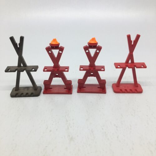 4 Playmobil Castle Weapons Stand Holders - $10.77