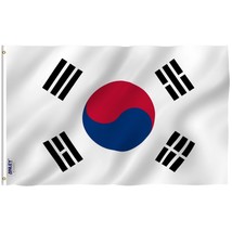 Anley Fly Breeze 3x5 Foot South Korea Flag - S Korean National Flags Polyester - £5.83 GBP