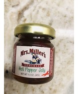 Ship N 24 Hours. Mrs. Miller’s Homemade Hot Pepper Jelly. 1.5 0z/42g - £6.93 GBP