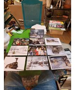 Vintage Set of 10 National Railroad Museum Christmas Post Cards Promo Ad... - $43.60 CAD