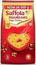 Saffola Masala Oats, Peppy Tomato, 500 gm (Free shipping world) - $25.59