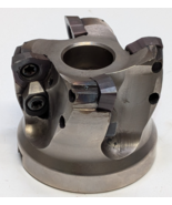 USED MITSUBISHI 2 1/2 OD INDEXABLE COOLANT FACE MILL AJXU14R2504C 1&quot; PILOT - $4,639.69 MXN