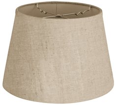 Royal Designs, Inc. HB-609-12LNB Empire Hardback Lamp Shade, 7.5 x 12 x 9.5, Lin - $41.53+