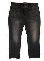 Lucky Brand Jeans Womens 10 / 30 Blue Sweet Crop Mid Rise Straight Leg 3... - £14.13 GBP