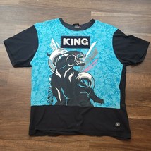 Mens Southpole KING Black Panther T Shirt L Large - £19.08 GBP