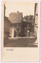 Germany Postcard Weimar Cobblestone Street Gate - £2.32 GBP