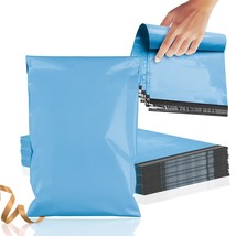 500 Blue Flat Poly Mailers 14.5x19 Plastic Shipping Bags 2.0 mil Self-Sealing - £107.98 GBP