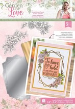 Garden of Love Foil Stamp Die and Stamp Set - Embellished Frame - $13.34