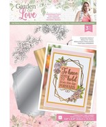 Garden of Love Foil Stamp Die and Stamp Set - Embellished Frame - $13.34