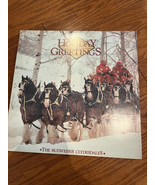 Holiday Greetings * The Budweiser Clydesdales * Lp Vinyl - $13.03 CAD