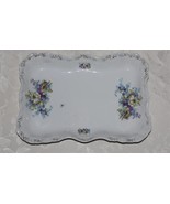 Eagle China Austria Porcelain Serving Platter | Vintage Scalloped and Em... - £74.70 GBP