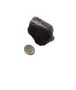 Amethyst crystal raw not tumbled not polished natural stone large size b... - $131.04 MXN