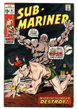 SUB-MARINER #41 1971-comic book Bronze-Age-Marvel - £36.05 GBP