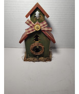 Wall Decor Decorative 6&quot; Birdhouse Rustic Country - $188.09 MXN