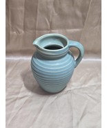 Vintage Green Ribbed Stoneware Lovatts Jug - $108.00