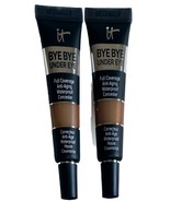 2X- IT Cosmetics Bye Bye Under Eye Concealer 43.0 DEEP HONEY NEW Unseale... - $19.75