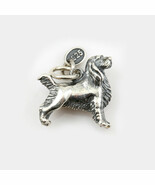 Golden Retriever Dog Charm 3-d Solid Sterling Silver New - $47.52