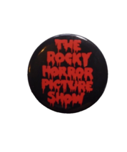 Rocky Horror Picture Show Licensed Button Badge 1983 Halloween Pinback V... - $9.28
