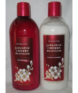 Bath &amp; Body Works JAPANESE CHERRY BLOSSOM Shampoo &amp; Conditioner Set Lot - $55.20