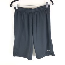 Nike Mens Athletic Training Shorts Vintage Total 90 Drawstring Black M - £34.70 GBP