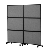 VEVOR Room Divider, 2-Panel Office, Noise-Reducing Privacy Partition, Da... - €205,42 EUR