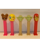 Pez Dispensers Assorted - Yoda Iron Man L.O.L Surprise Queen Bee Kissing... - $13.48