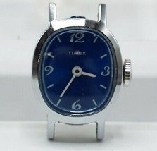 Timex Donna Meccanico Carica Orologio Blue Dial - $35.50