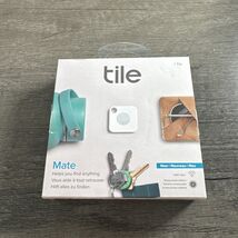 1 Tile Mate Item Tracker White Gray RT-13001 T5001 Sealed! - $28.02 CAD