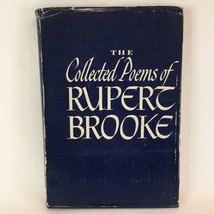Rupert Brooke The Collected Poems Of Rupert Brooke Hardcover 1946 Unabridged - £44.16 GBP