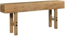 Console Table WOODBRIDGE Vintage Industrial Squared Posts Rectangular Top Post - £2,716.70 GBP