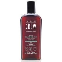 American Crew 3-In-1 Chamomile &amp; Pine Shampoo, Conditioner &amp; Body Wash 1... - $31.64