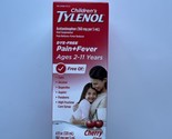 Children&#39;s Liquid Tylenol Dye free  Cherry Flavor 1 Pack EXP08/25 - £8.16 GBP