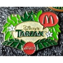 1999 McDonald&#39;s Coca Cola Tarzan Pin - £3.95 GBP