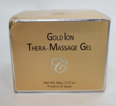 NIB Magnus Gold Ion Thera-Massage Gel 60g 2.12oz Japan - £70.06 GBP