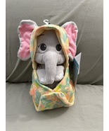 Disney Parks Animal Kingdom Baby Elephant in a Hoodie Pouch Blanket Plus... - £39.20 GBP