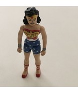 Wonder Woman 3.5&quot; Figure Gladiator Sandals DC Universe Head Turns Free S... - £10.99 GBP