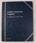 Whitman Liberty Standing Quarter Dollar Coin Folder  1916 - 1930  #9017 - $8.59