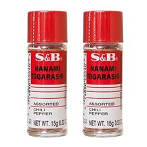[ 2 Packs ] S&amp;B Nanami ( shichimi ) Togarashi Assorted Chili Pepper 0.52 Oz - $6.24