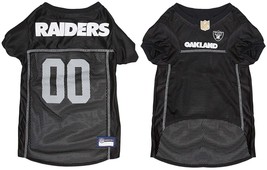 NEW NFL Licensed Team Mesh Football Jersey Pet Wear Dogs L Large Oakland... - $382.98 MXN
