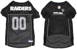 NEW NFL Licensed Team Mesh Football Jersey Pet Wear Dogs L Large Oakland... - £16.20 GBP